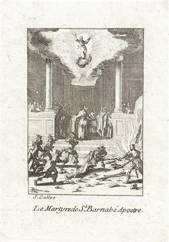 JACQUES CALLOT Collection of 24 etchings.
